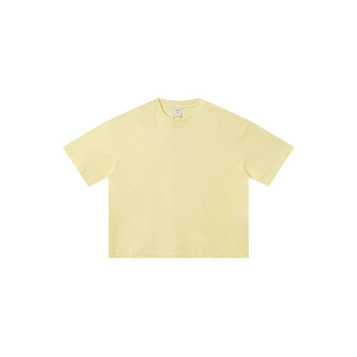 Heavyweight Cotton Vintage Washed Boxy Fit Short Sleeve Tee