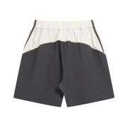 Quick-Dry Color Block Paneled Loose Fit Casual Shorts