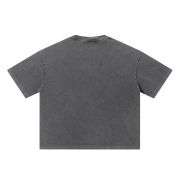 Heavyweight Cotton Vintage Washed Boxy Fit Short Sleeve Tee