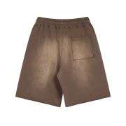 Vintage Brushed Washed Loose Fit Casual Streetwear Shorts