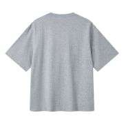 Cotton Breathable Split Hem Crew Neck Casual Short Sleeve Tee