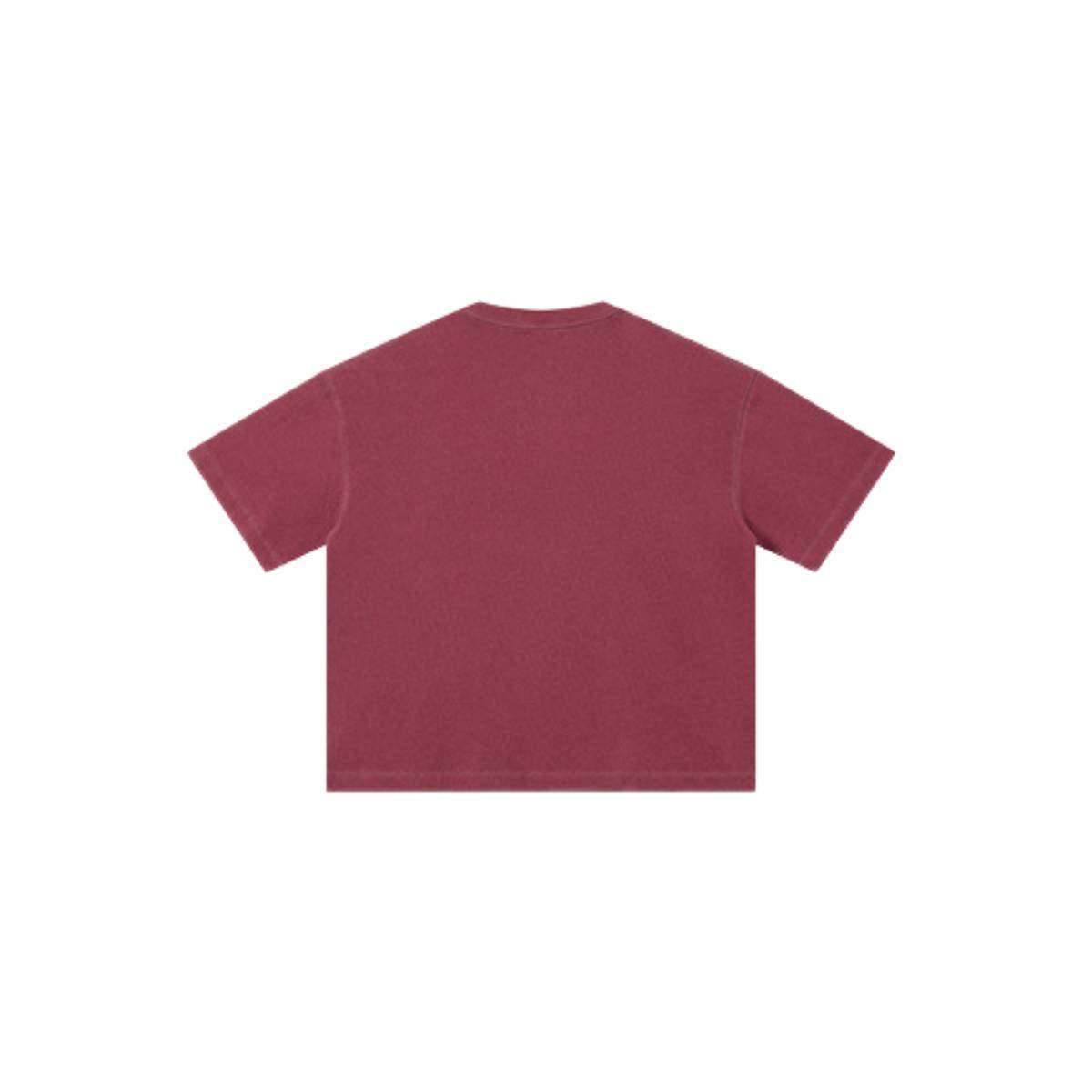 Heavyweight Cotton Vintage Washed Boxy Fit Short Sleeve Tee