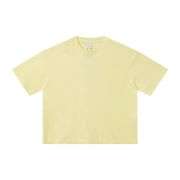 Heavyweight Cotton Vintage Washed Boxy Fit Short Sleeve Tee