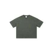 Heavyweight Cotton Vintage Washed Boxy Fit Short Sleeve Tee