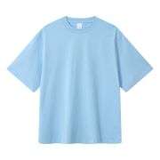 Cotton Breathable Split Hem Crew Neck Casual Short Sleeve Tee