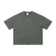 Heavyweight Cotton Vintage Washed Boxy Fit Short Sleeve Tee
