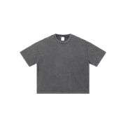 Heavyweight Cotton Vintage Washed Boxy Fit Short Sleeve Tee