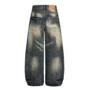 Vintage Slub Washed Saber Jeans
