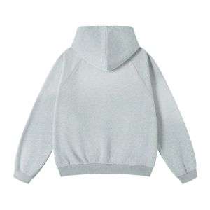 Vintage spray washed hoodie with oversized casual fit