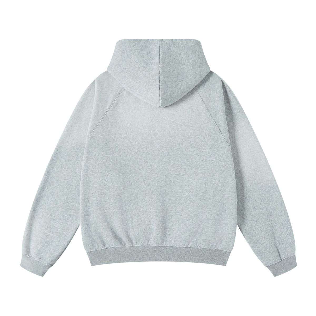 Vintage spray washed hoodie with oversized casual fit