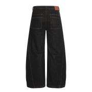 Vintage High Street Deconstructed Raw Saber Jeans