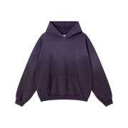 Heavyweight vintage washed sweatshirt with oversized fit