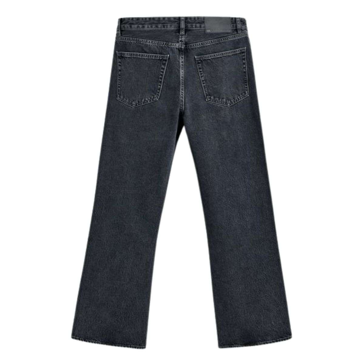 Vintage Streetwear Grey Washed Flared Jeans