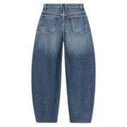 Vintage Streetwear High Waist Barrel Jeans