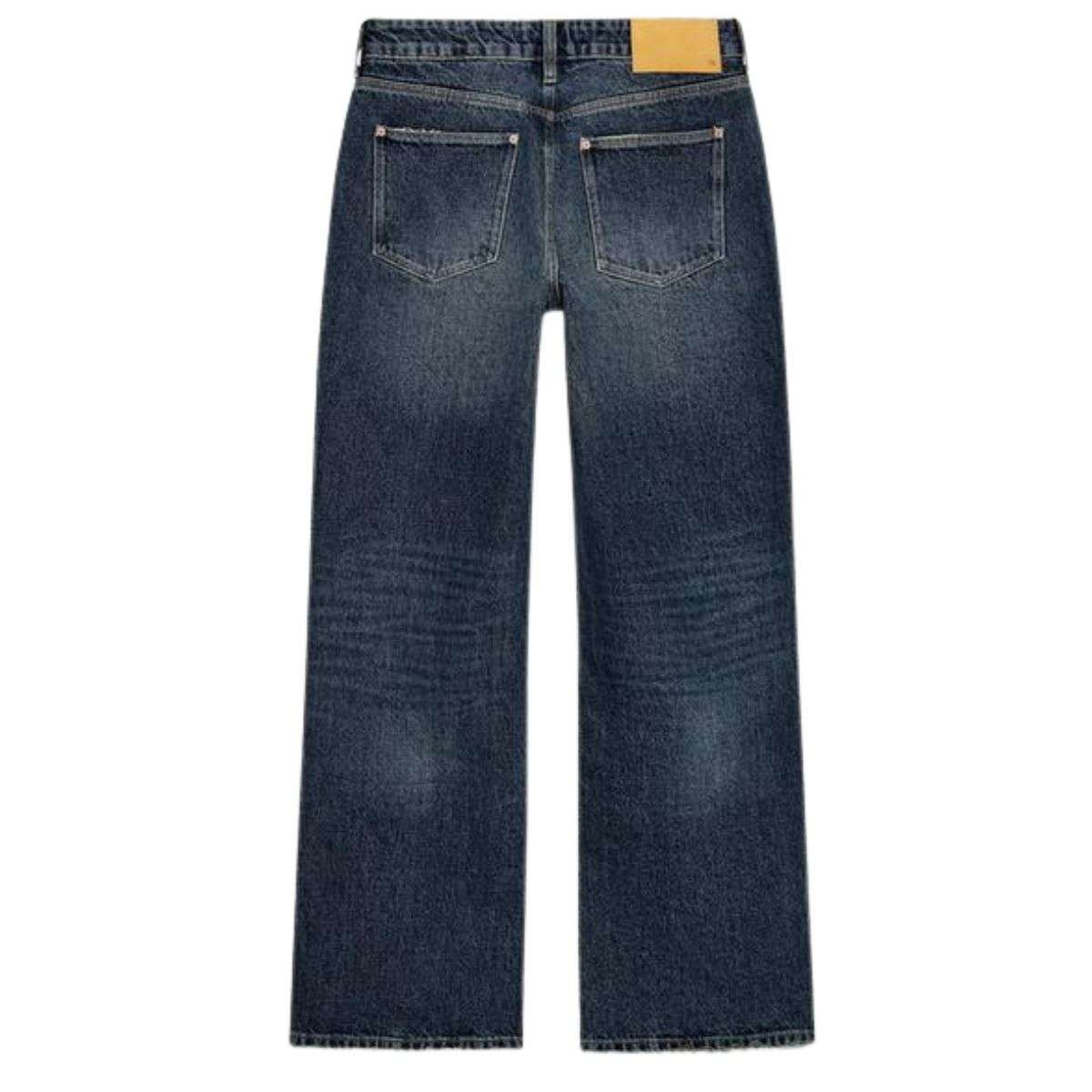 Vintage Streetwear Mid-Rise Straight Jeans