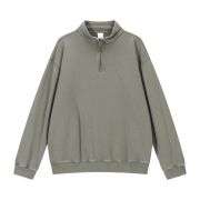 Sage green mock neck sweatshirt