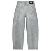 Vintage Streetwear Cropped Balloon Jeans