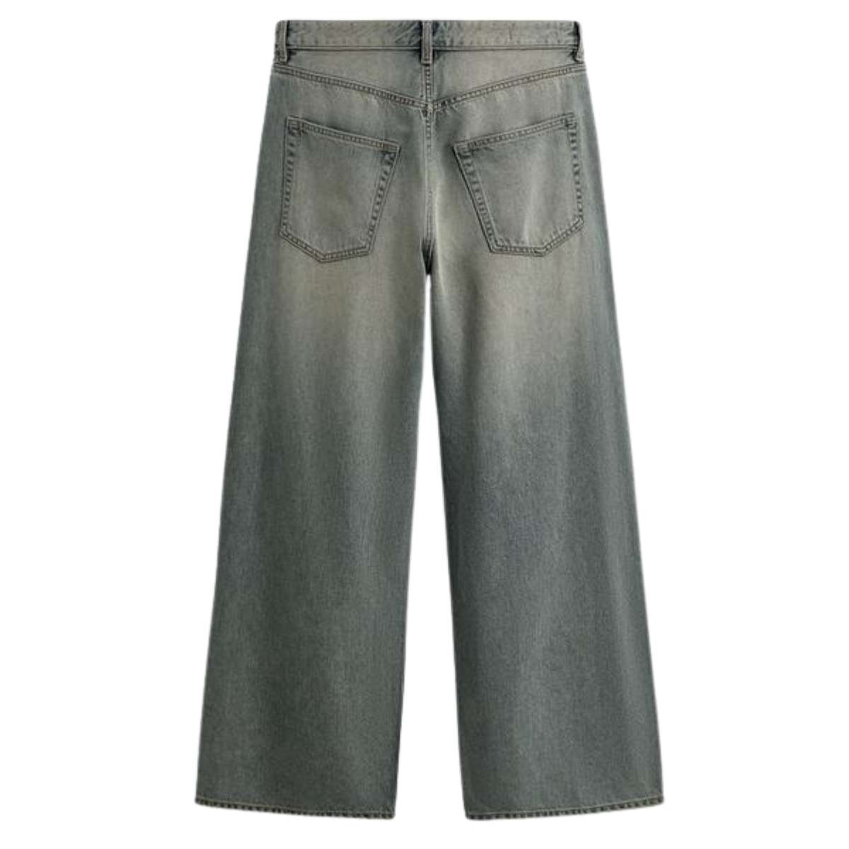 Vintage Streetwear Grey Washed Baggy Jeans