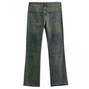 Vintage Streetwear Raw Hem Bootcut Jeans