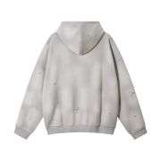 Light grey washed hoodie