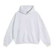 White heavyweight hoodie