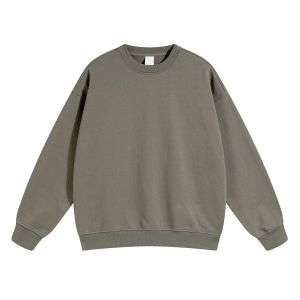 Dark green heavyweight crewneck sweatshirt