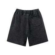Men’s Washed Faded Cargo-Inspired Loose Casual Shorts