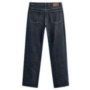 Vintage Streetwear Mid-Rise Loose Straight Jeans
