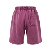 Vintage Snow Washed Cotton Loose Casual Shorts