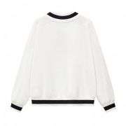White British college sweatshirt