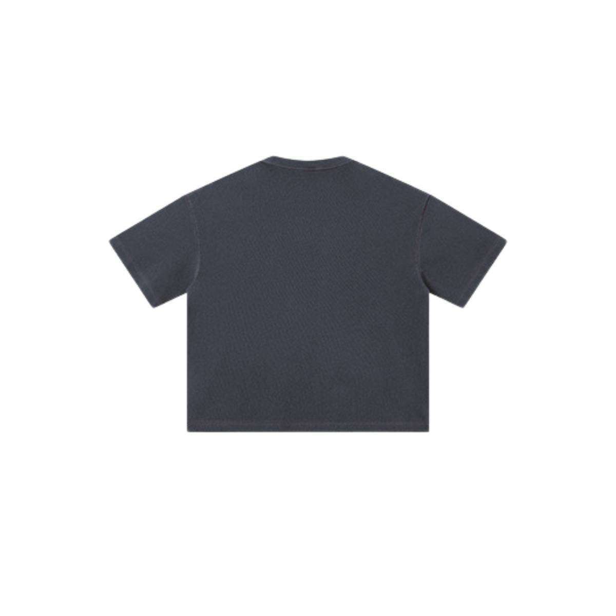 Heavyweight Cotton Vintage Washed Boxy Fit Short Sleeve Tee
