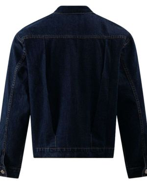 3D-Tailored Cropped Denim Jacket Manufacturer