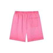 Vintage Gradient Wash Loose Fit Cotton Casual Shorts