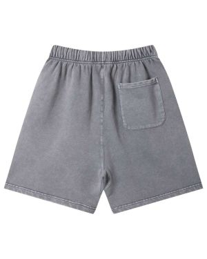 Custom Heavyweight Washed Faded Casual Shorts Manufacturer for Private Label Streetwear Brands