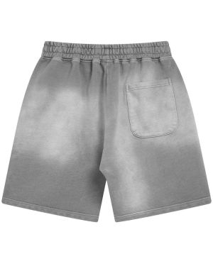 Custom Gradient Wash Cotton Casual Shorts Manufacturer for Private Label Streetwear Brands