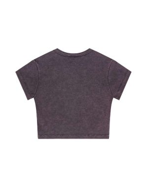 Custom High-Stretch Slim-Fit Crop Tee Manufacturer