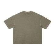 Heavyweight Cotton Vintage Washed Boxy Fit Short Sleeve Tee