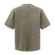 Vintage Snow Washed Cotton Short Sleeve Tee