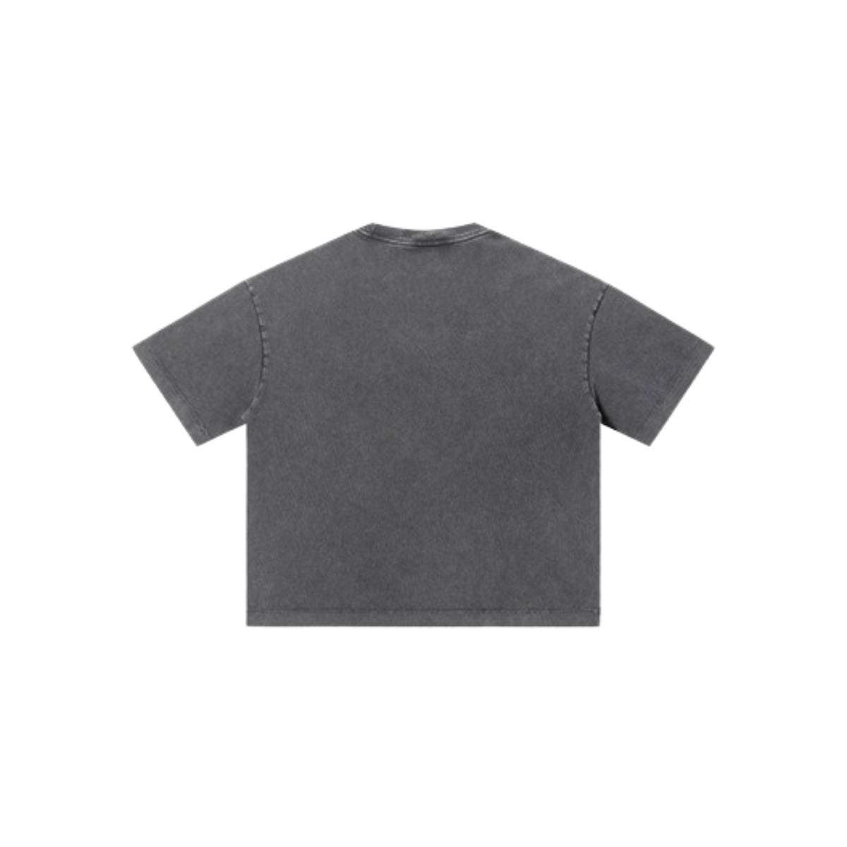 Heavyweight Cotton Vintage Washed Boxy Fit Short Sleeve Tee