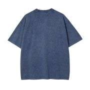 Vintage Oversized Wash Cotton Crew Neck T-Shirt