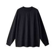 Vintage Washed Loose Fit Crew Neck Long Sleeve Tee