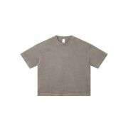 Heavyweight Cotton Vintage Washed Boxy Fit Short Sleeve Tee