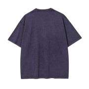 Vintage Oversized Wash Cotton Crew Neck T-Shirt