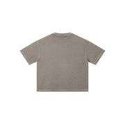 Heavyweight Cotton Vintage Washed Boxy Fit Short Sleeve Tee