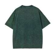 Vintage Snow Washed Oversized Cotton Crew Neck T-Shirt