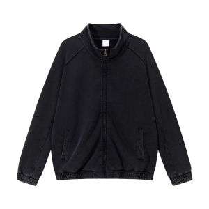 Black vintage washed sweatshirt