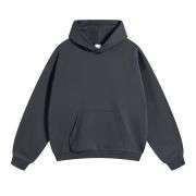 Charcoal casual streetwear hoodie