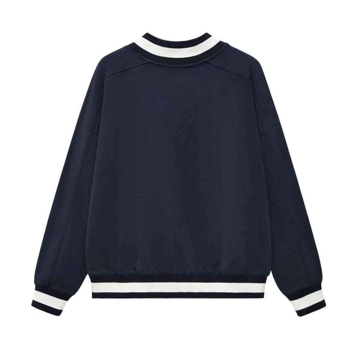 Blue old money style sweatshirt
