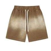 Vintage Wash Gradient Cotton Loose Fit Casual Streetwear Shorts