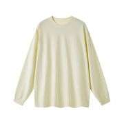 Vintage Washed Loose Fit Crew Neck Long Sleeve Tee
